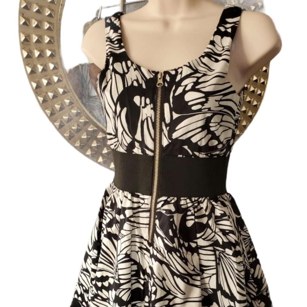 Black and White Summer Dress
